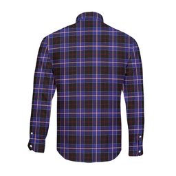 ScotsTee Shop Scottish Dunlop Modern Clan Tartan Long Sleeve Shirt, Cotton Tartan Plaid Shirt
