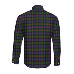 ScotsTee Shop Scottish Fleming Clan Tartan Long Sleeve Shirt, Cotton Tartan Plaid Shirt