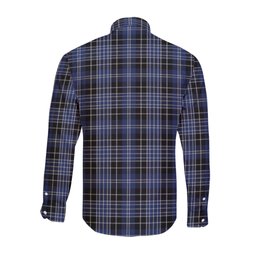 ScotsTee Shop Scottish Clark Clan Tartan Long Sleeve Shirt, Cotton Tartan Plaid Shirt