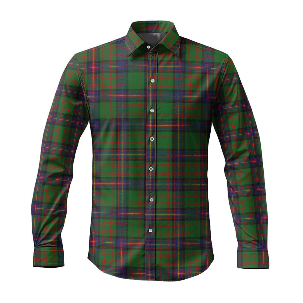 ScotsTee Shop Scottish Cochrane Clan Tartan Long Sleeve Shirt, Cotton Tartan Plaid Shirt