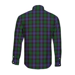 ScotsTee Shop Scottish Galbraith Clan Tartan Long Sleeve Shirt, Cotton Tartan Plaid Shirt