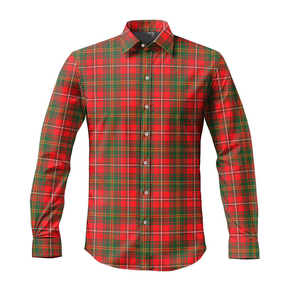 ScotsTee Shop Scottish Hay Modern Clan Tartan Long Sleeve Shirt, Cotton Tartan Plaid Shirt