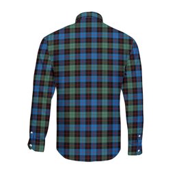 ScotsTee Shop Scottish Guthrie Ancient Clan Tartan Long Sleeve Shirt, Cotton Tartan Plaid Shirt