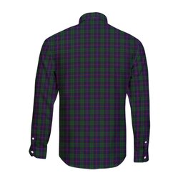 ScotsTee Shop Scottish Urquhart Clan Tartan Long Sleeve Shirt, Cotton Tartan Plaid Shirt