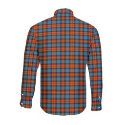 ScotsTee Shop Scottish MacLachlan Ancient Clan Tartan Long Sleeve Shirt, Cotton Tartan Plaid Shirt