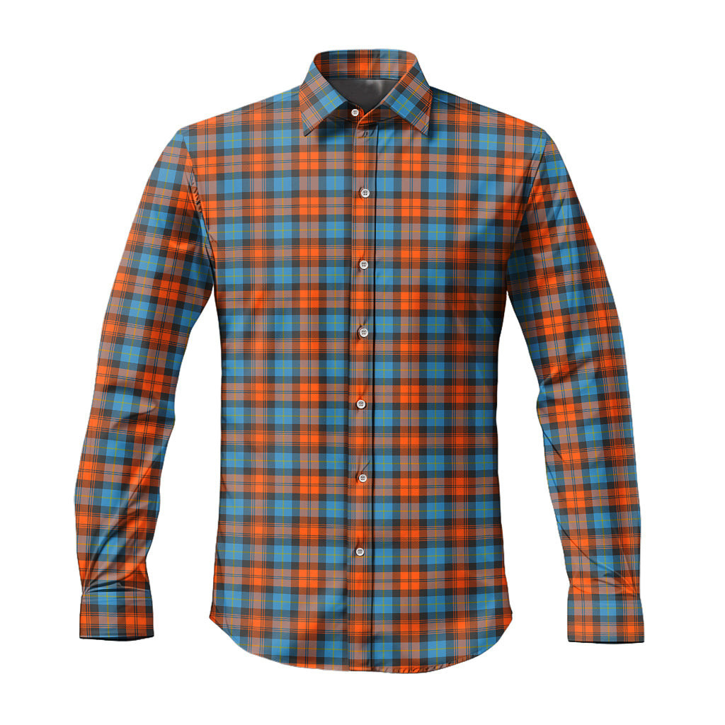 ScotsTee Shop Scottish MacLachlan Ancient Clan Tartan Long Sleeve Shirt, Cotton Tartan Plaid Shirt