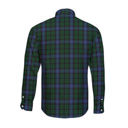 ScotsTee Shop Scottish MacIntyre Clan Tartan Long Sleeve Shirt, Cotton Tartan Plaid Shirt