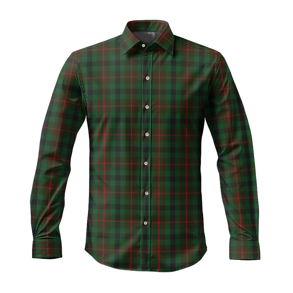 ScotsTee Shop Scottish Tennant Clan Tartan Long Sleeve Shirt, Cotton Tartan Plaid Shirt