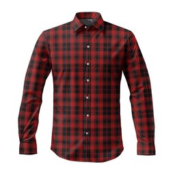 ScotsTee Shop Scottish Murray of Ochtertyre Clan Tartan Long Sleeve Shirt, Cotton Tartan Plaid Shirt