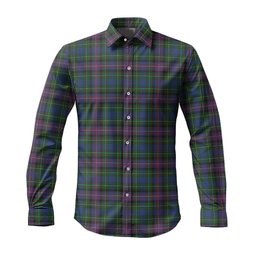 ScotsTee Shop Scottish Rankin Clan Tartan Long Sleeve Shirt, Cotton Tartan Plaid Shirt