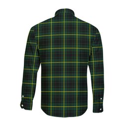 ScotsTee Shop Scottish MacArthur Modern Clan Tartan Long Sleeve Shirt, Cotton Tartan Plaid Shirt