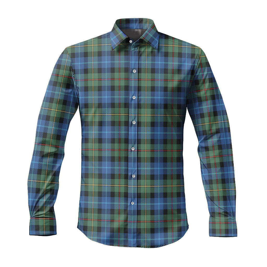 ScotsTee Shop Scottish Smith Ancient Clan Tartan Long Sleeve Shirt, Cotton Tartan Plaid Shirt