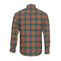 ScotsTee Shop Scottish Wilson Ancient Clan Tartan Long Sleeve Shirt, Cotton Tartan Plaid Shirt