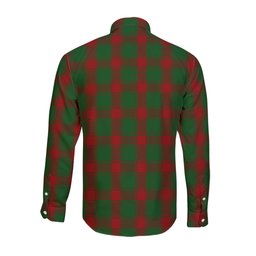 ScotsTee Shop Scottish Middleton Clan Tartan Long Sleeve Shirt, Cotton Tartan Plaid Shirt