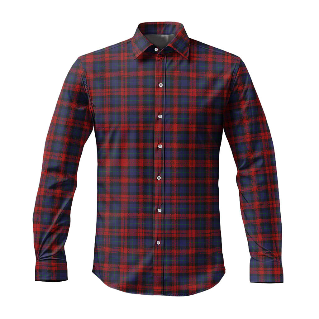 ScotsTee Shop Scottish MacLachlan Clan Tartan Long Sleeve Shirt, Cotton Tartan Plaid Shirt