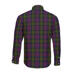 ScotsTee Shop Scottish MacLennan Clan Tartan Long Sleeve Shirt, Cotton Tartan Plaid Shirt