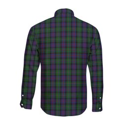 ScotsTee Shop Scottish MacCallum Clan Tartan Long Sleeve Shirt, Cotton Tartan Plaid Shirt