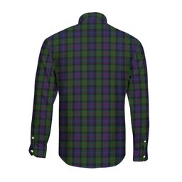ScotsTee Shop Scottish Murray of Atholl Clan Tartan Long Sleeve Shirt, Cotton Tartan Plaid Shirt