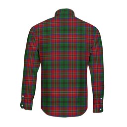 ScotsTee Shop Scottish MacCulloch Clan Tartan Long Sleeve Shirt, Cotton Tartan Plaid Shirt