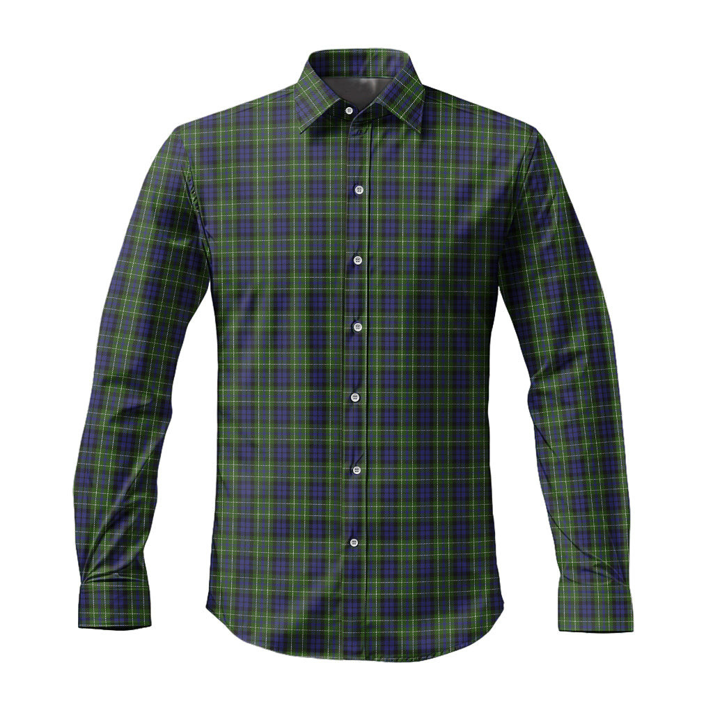 ScotsTee Shop Scottish MacNeil of Colonsay Clan Tartan Long Sleeve Shirt, Cotton Tartan Plaid Shirt