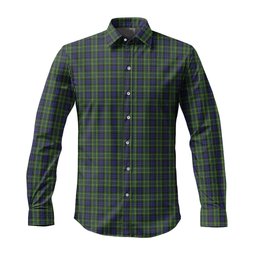 ScotsTee Shop Scottish MacNeil of Colonsay Clan Tartan Long Sleeve Shirt, Cotton Tartan Plaid Shirt