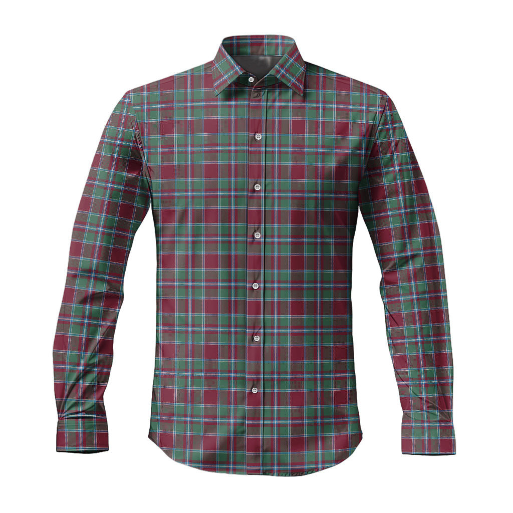 ScotsTee Shop Scottish Spens (Spence) Clan Tartan Long Sleeve Shirt, Cotton Tartan Plaid Shirt