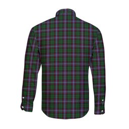 ScotsTee Shop Scottish Russell Clan Tartan Long Sleeve Shirt, Cotton Tartan Plaid Shirt