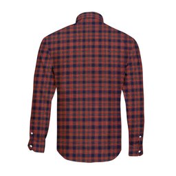 ScotsTee Shop Scottish Ogilvie (Ogilvy) Clan Tartan Long Sleeve Shirt, Cotton Tartan Plaid Shirt