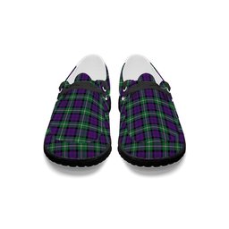 ScotsTee Shop Scottish Baillie Highland Society Ancient Tartan Plaid Canvas Loafer Shoes