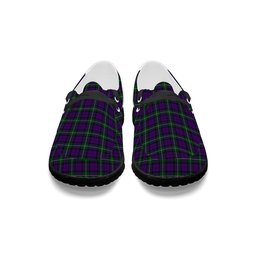 ScotsTee Shop Scottish Baillie Highland Society Tartan Plaid Canvas Loafer Shoes