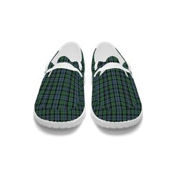 ScotsTee Shop Scottish Arbuthnott - TD Tartan Plaid Canvas Loafer Shoes