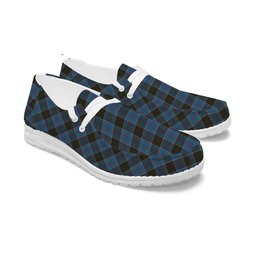 ScotsTee Shop Scottish Anderson MacGregor Hastie 2 Tartan Plaid Canvas Loafer Shoes