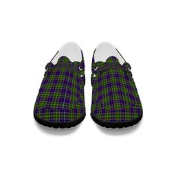 ScotsTee Shop Scottish Ayrshire Tartan Plaid Canvas Loafer Shoes