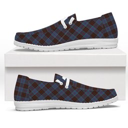 ScotsTee Shop Scottish Anderson STS Tartan Plaid Canvas Loafer Shoes