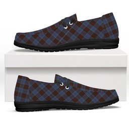 ScotsTee Shop Scottish Anderson STS Tartan Plaid Canvas Loafer Shoes