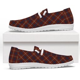 ScotsTee Shop Scottish Ainslie SC Tartan Plaid Canvas Loafer Shoes