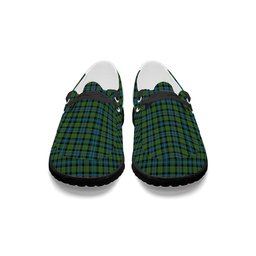 ScotsTee Shop Scottish Baillie Ancient Tartan Plaid Canvas Loafer Shoes