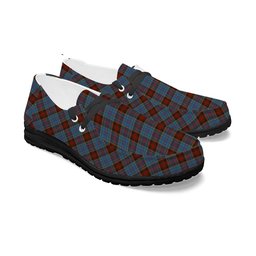ScotsTee Shop Scottish Anderson MacGregor Hastie 1 Tartan Plaid Canvas Loafer Shoes