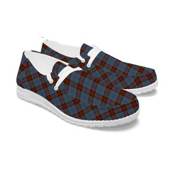 ScotsTee Shop Scottish Anderson MacGregor Hastie 1 Tartan Plaid Canvas Loafer Shoes