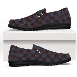 ScotsTee Shop Scottish Anderson Highland Society of London Tartan Plaid Canvas Loafer Shoes