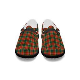 ScotsTee Shop Scottish Baxter of Balgavies Modern Tartan Plaid Canvas Loafer Shoes