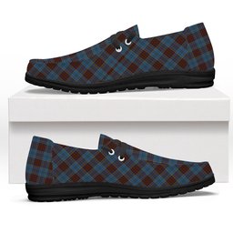 ScotsTee Shop Scottish Anderson Paton Tartan Plaid Canvas Loafer Shoes