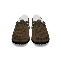 ScotsTee Shop Scottish Bruce of Kinnaird (Vivienne Westwood Design) Tartan Plaid Canvas Loafer Shoes