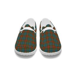 ScotsTee Shop Scottish Beattie (Beatty) Ancient Tartan Plaid Canvas Loafer Shoes