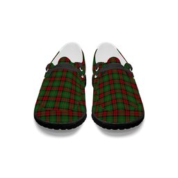 ScotsTee Shop Scottish Blackstock Hunting Tartan Plaid Canvas Loafer Shoes