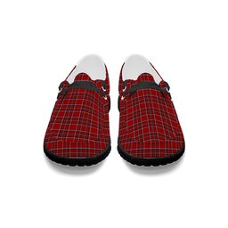 ScotsTee Shop Scottish Brodie W & A Smith Tartan Plaid Canvas Loafer Shoes