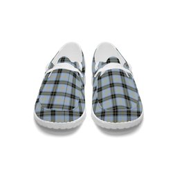ScotsTee Shop Scottish Baxter of Balgavies Ancient Tartan Plaid Canvas Loafer Shoes