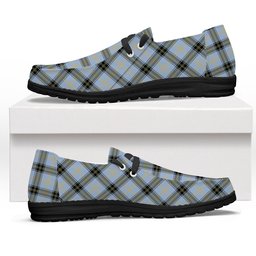 ScotsTee Shop Scottish Baxter of Balgavies Ancient Tartan Plaid Canvas Loafer Shoes