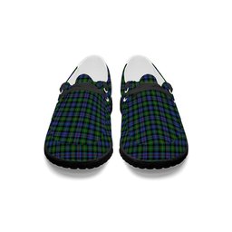 ScotsTee Shop Scottish Baillie Hunting Tartan Plaid Canvas Loafer Shoes