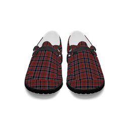 ScotsTee Shop Scottish Borthwick Modern Tartan Plaid Canvas Loafer Shoes